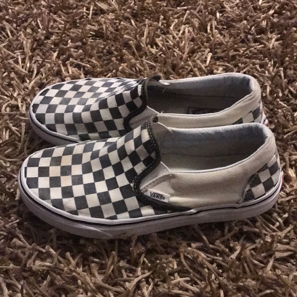 checkerboard vans size 5